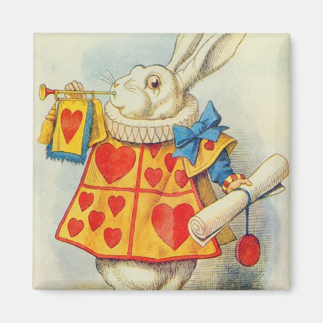 John Tenniel | Vitkanin Magnet (Framsidan)