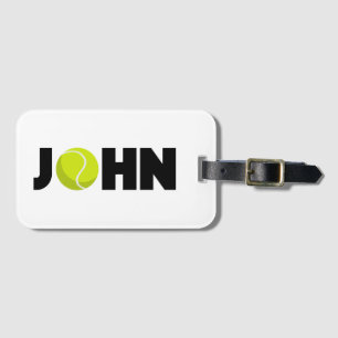 John Tennis Bagagebricka