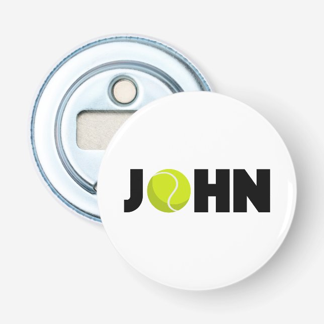 John Tennis Flasköppnare (Framsidan)
