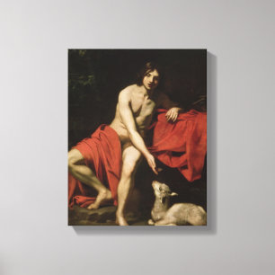 John The Baptist Canvastryck