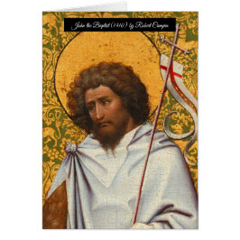 John the Baptist Hälsningskort