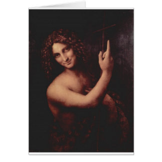 John The Baptist Hälsningskort
