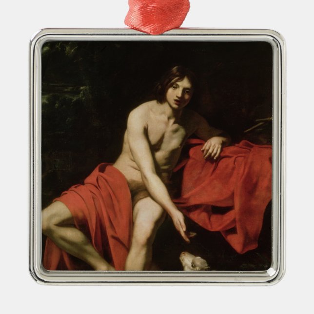 John The Baptist Julgransprydnad Metall (Framsidan)