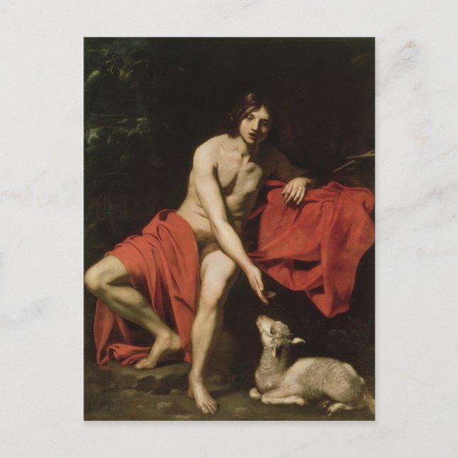 John the Baptist Vykort (Framsida)