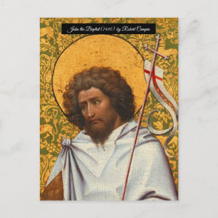 John the Baptist Vykort