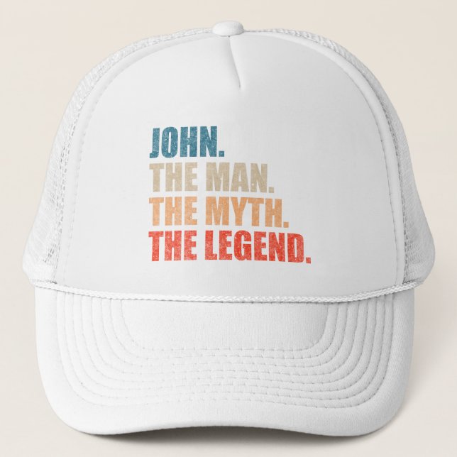John The Man the Myth the Legend Keps (Framsida)