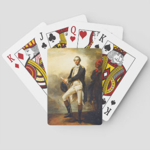 John Trumbull - George Washington before Trenton Casinokort
