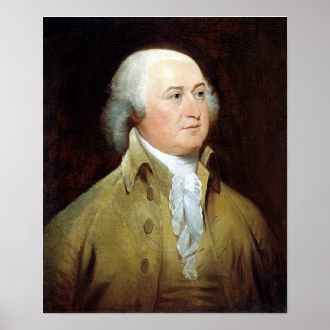 John Trumbull John Adams Poster (Framsidan)