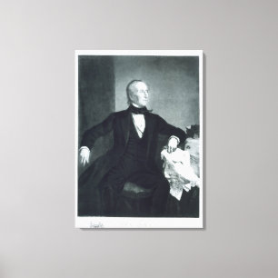 John Tyler 10th president av Förenta staterna av Canvastryck