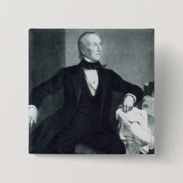 John Tyler 10th president av Förenta staterna av Knapp (Framsida)