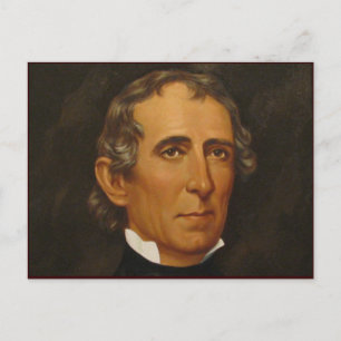 John Tyler 10th Vykort
