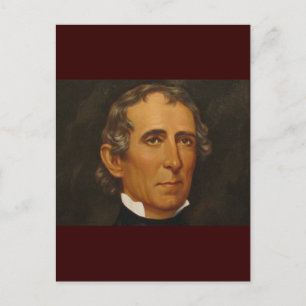John Tyler 10th Vykort