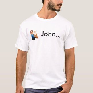 John vägg t-shirt