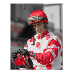 John Velasquez - vara besvärad kontrollerar Fototryck