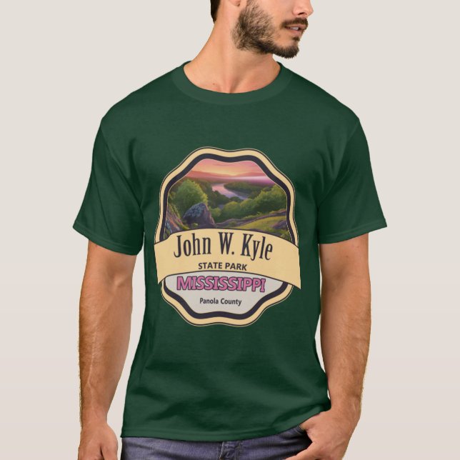 John W Kyle State Park T Shirt (Framsida)