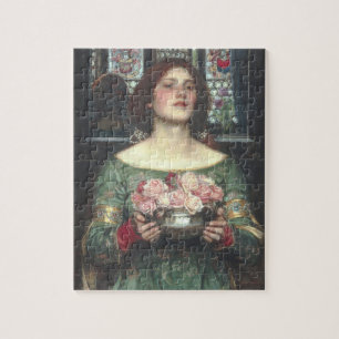 John W Waterhouse - hopsamling Ye Rosenknopp Pussel