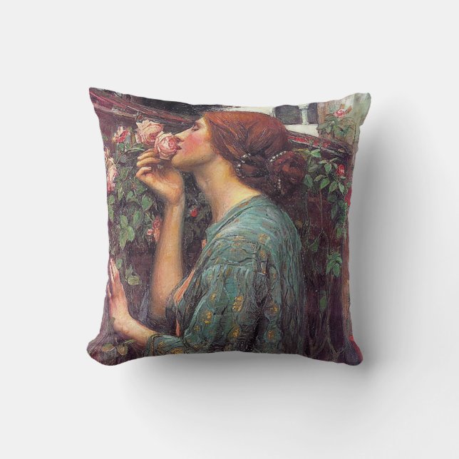 John W. Waterhouse Pre-Raphaelite Rosenkudde Kudde (Framsida)