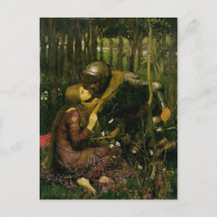John Waterhouse - Den vackra Dam utan medlidande Vykort