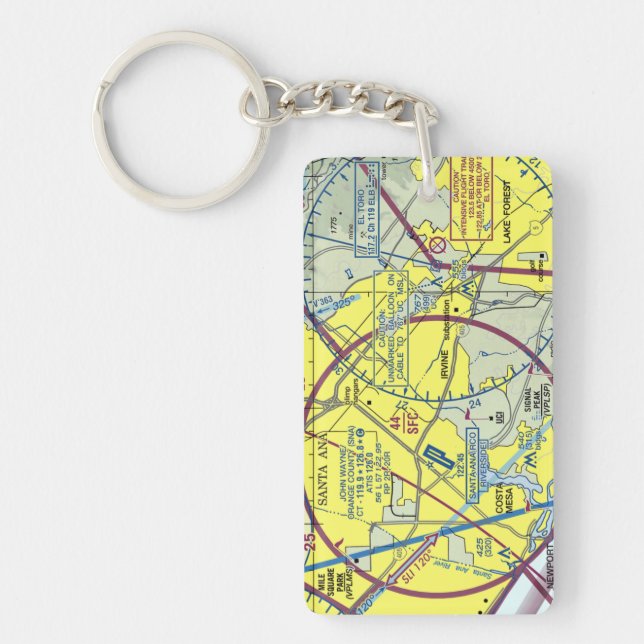 John Wayne Airport-diagram/taxi-diagram (Framsidan)