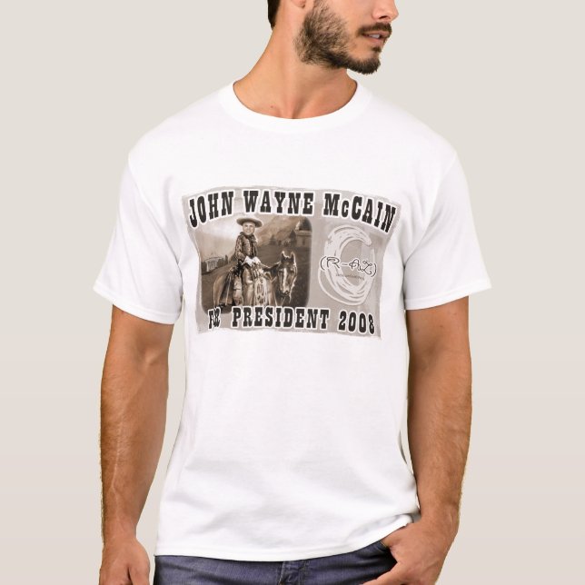 John Wayne McCain '08 Tee (Framsida)