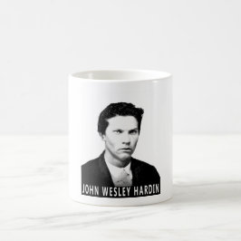 JOHN WESLEY HARDIN OUTLAW DRINKING UTENSIL KAFFEMUGG