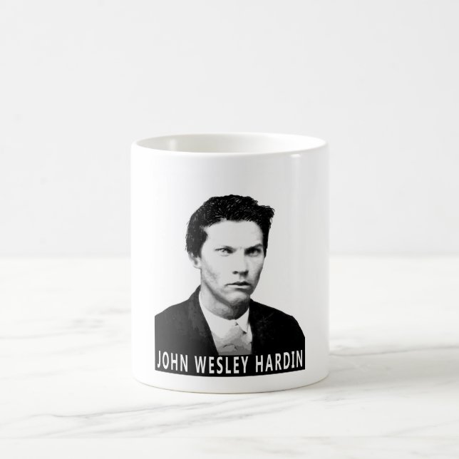 JOHN WESLEY HARDIN OUTLAW DRINKING UTENSIL KAFFEMUGG (Center)