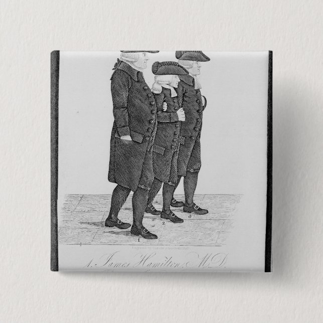 John Wesley som går i Edinburgh mellan James Knapp (Framsida)