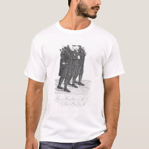 John Wesley som går i Edinburgh mellan James T-shirt