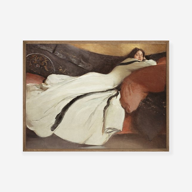 John White Alexander Repose Painting Art Print Poster (Skapare uppladdad)