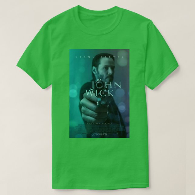 John Wick Action Po T Shirt (Design framsida)