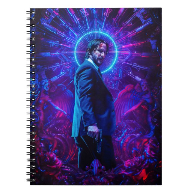 John Wick-Inspired Notebook: Släpp loss dig själv Anteckningsbok (Framsidan)