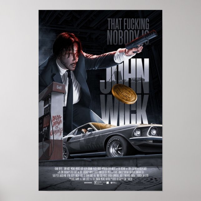 John Wick Poster (Framsidan)