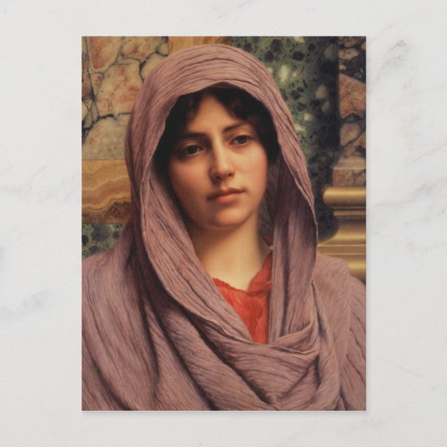 John William Godward Lycinna CC0625 vykort (Framsida)