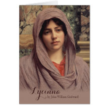 John William Godward Lycinna CC0885 Fine art Card