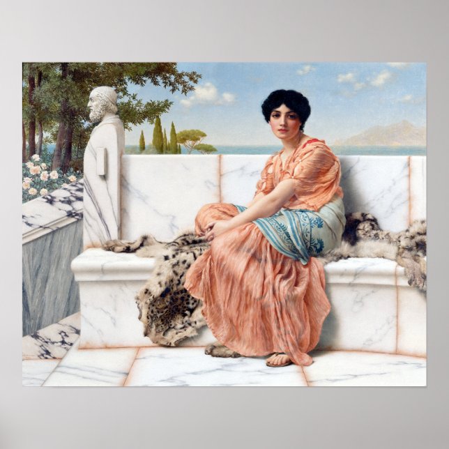 John William Godward Reverie Poster (Framsidan)