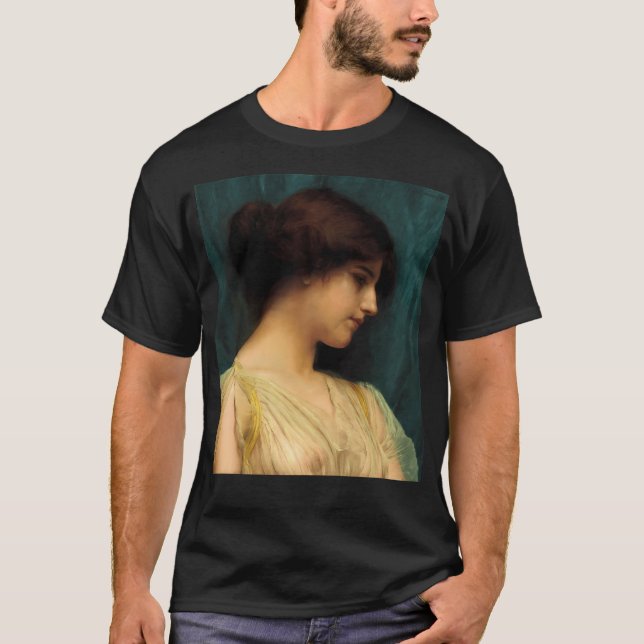 John William Godward Study of a Girl's T Shirt (Framsida)