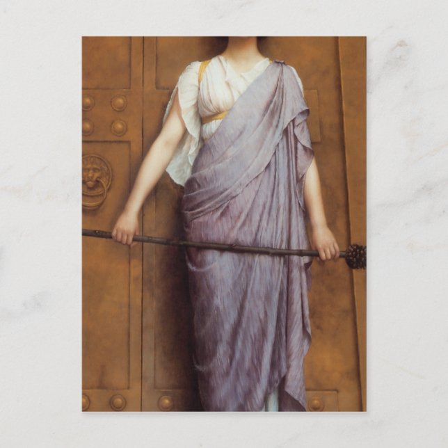 John William Godward - Vid Grind Vykort (Framsida)