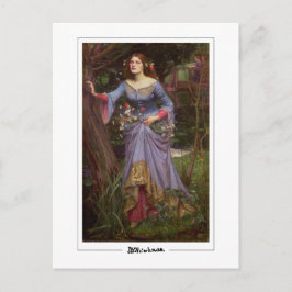John William Waterhouse #10 - Finkonstkort Vykort