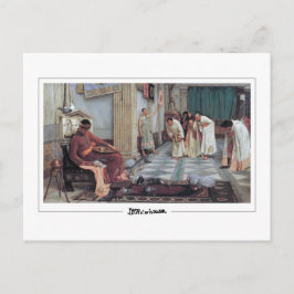 John William Waterhouse #1 - Finkonstkort Vykort