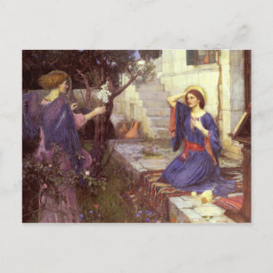 John William Waterhouse - Annunciation Vykort