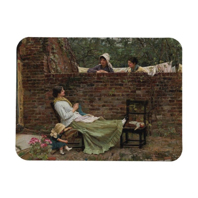 John William Waterhouse - Bra grannar Magnet (Horisontell)