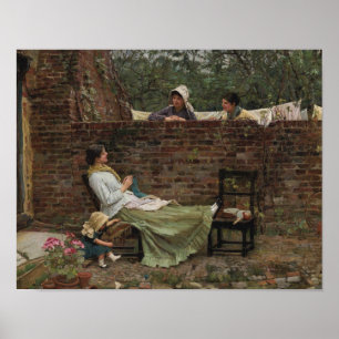 John William Waterhouse - Bra grannar Poster