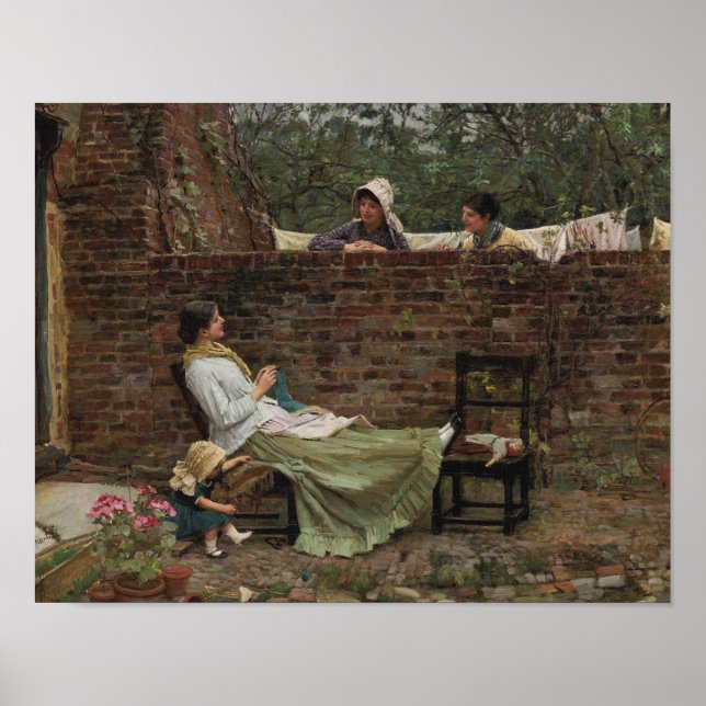 John William Waterhouse - Bra grannar Poster (Framsidan)
