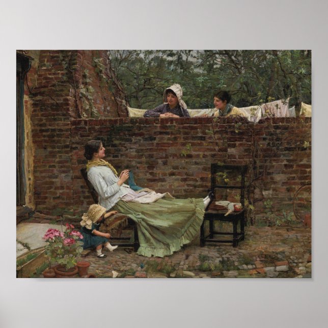 John William Waterhouse - Bra grannar Poster (Framsidan)