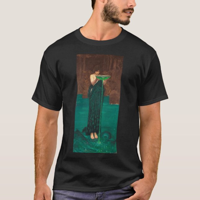 John William Waterhouse - Circe Invidiosa T Shirt (Framsida)