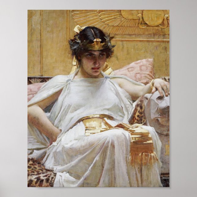 John William Waterhouse - Cleopatra Poster (Framsidan)