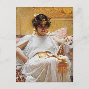 John William Waterhouse - Cleopatra Vykort