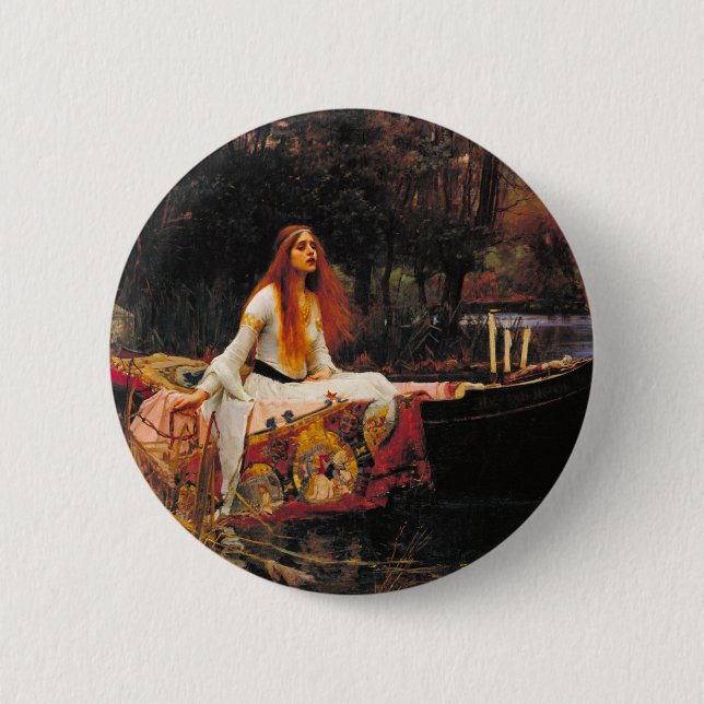 John William Waterhouse - Damen Shalott Knapp (Framsida)