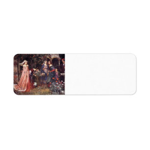 John William waterhouse den förtrollade trädgår Returadress Etikett