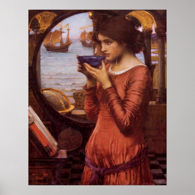 John William Waterhouse - Destiny Poster (Framsidan)
